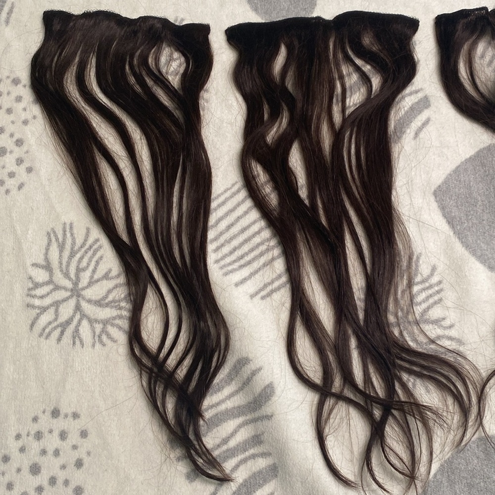 BellaMi Hair Extensions - Piccolina 120g 18” Color 2 (Chocolate Brown) - Picture 6 of 16